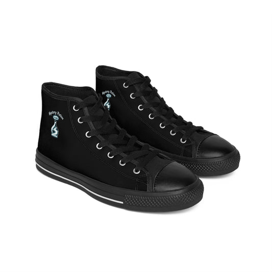 Men's Classic Sneakers with Mystery Potion Design, Trendy High Top Shoes, Casual Footwear, Gift for Coffee Lovers, Stylish Sneakers