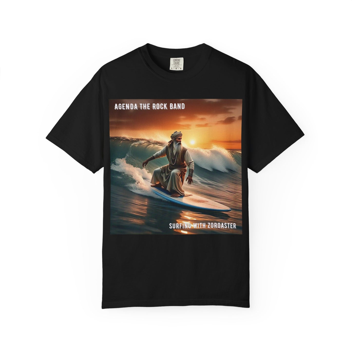 Surfing Rock Band T-Shirt, Unisex Vintage Tee, Casual Summer Wear, Perfect for Music Lovers, Beach Days, Concerts