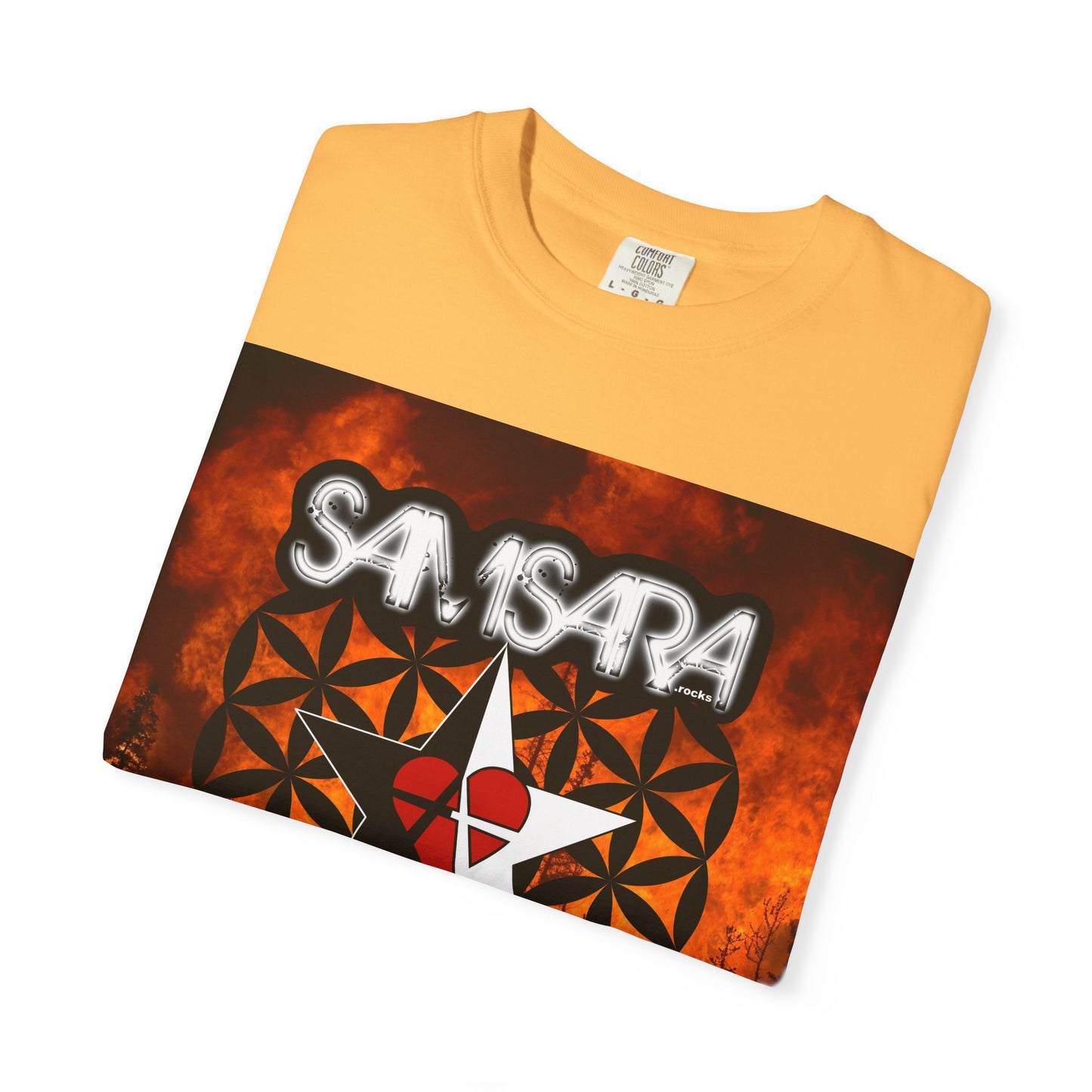 'Permanent Damage' by Samsara, Bold Graphic T-Shirt, Music Festival Gear, Unisex Casual Tee, Unique Gift for Friends, Statement Apparel, Concert Outfit