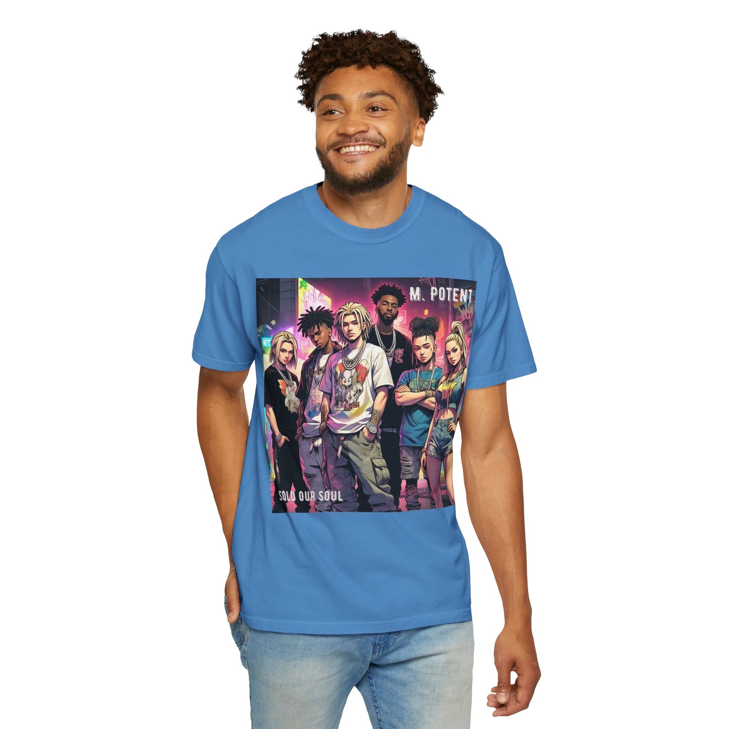 'Sold Our Soul' by M. Potent, Hip Hop Graphic Tee, Streetwear T-Shirt, Unisex Casual Tee, Music-Inspired Shirt, Gifts for Music Lovers, Trendy Fashion Top
