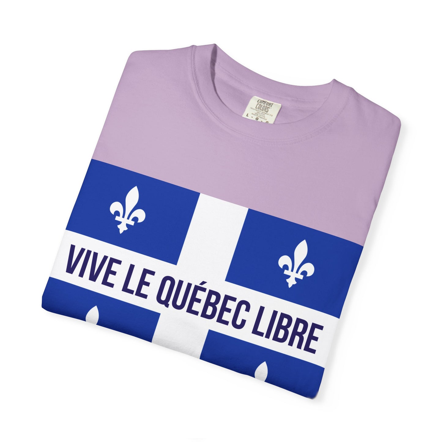 Vive le Québec Libre T-Shirt, Unisex Garment-Dyed Tee for Patriotic Celebrations, Canadian Pride Shirt, Quebec Independence Day [...]