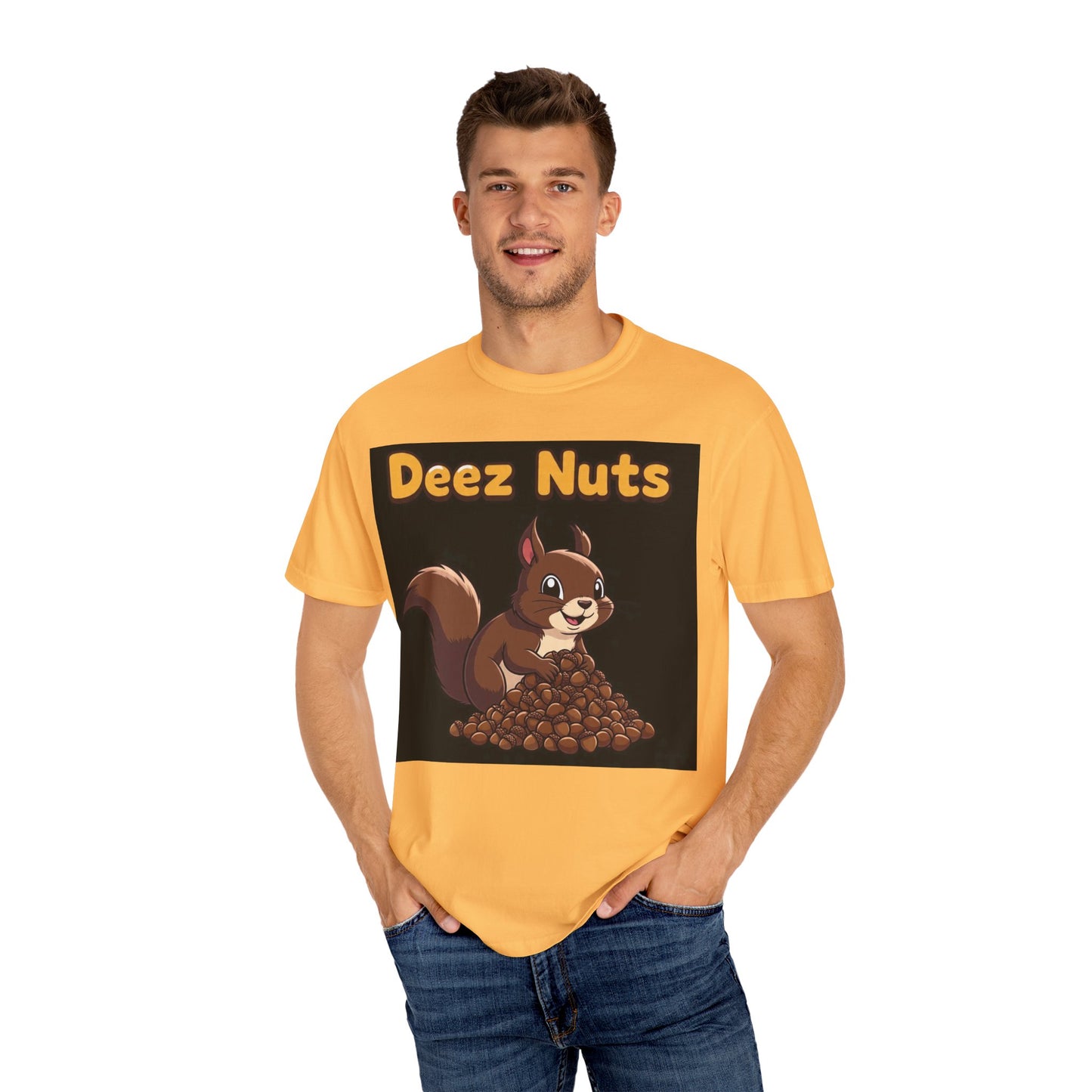 Funny Squirrel T-Shirt, Humor Tee for Friends, Gift for Nut Lovers, Quirky Apparel for Casual Outings, Perfect for Birthdays