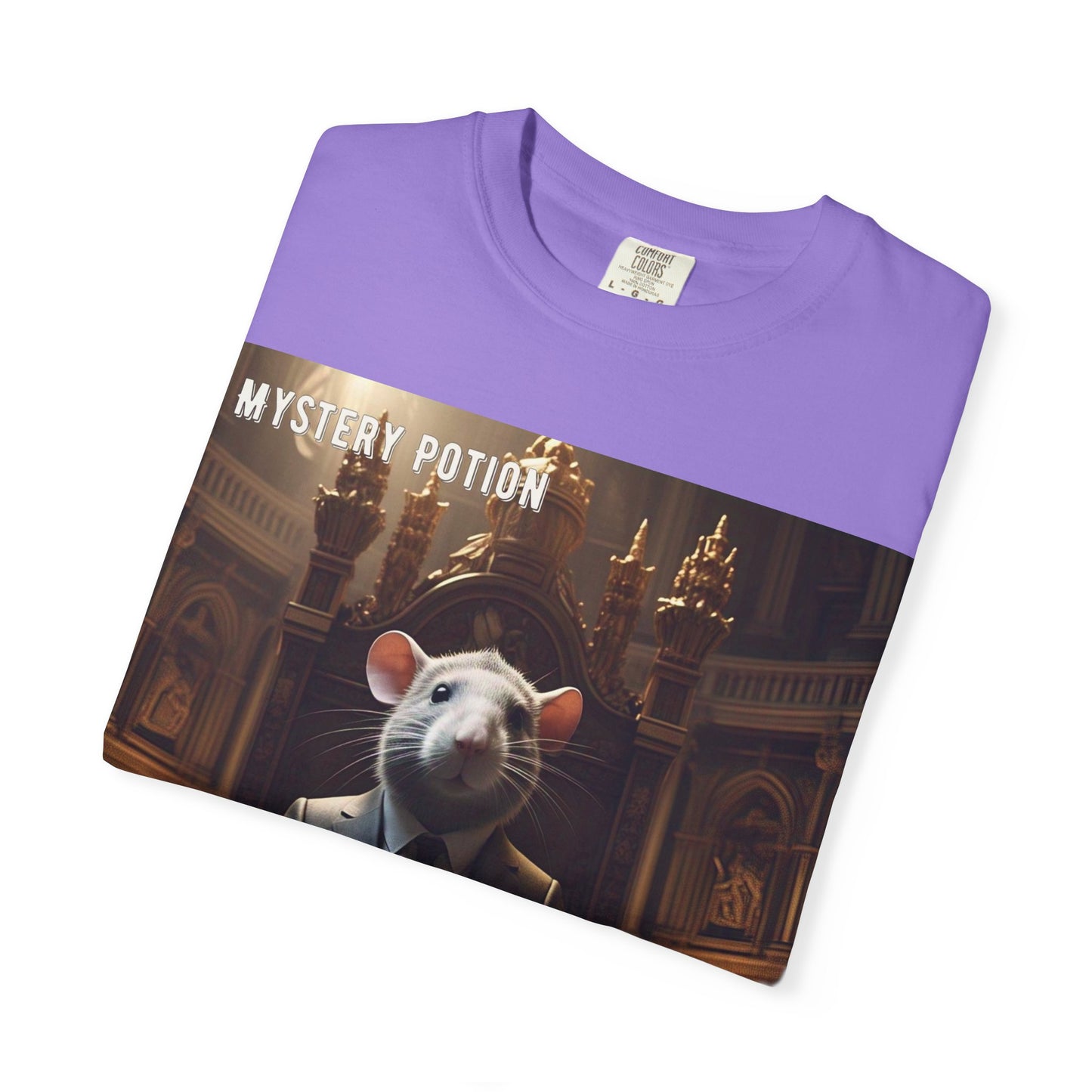 Mystery Potion Funny Unisex T-Shirt, Gift for Animal Lovers, Quirky Tee, Unique Graphic Shirt, Perfect for All Occasions