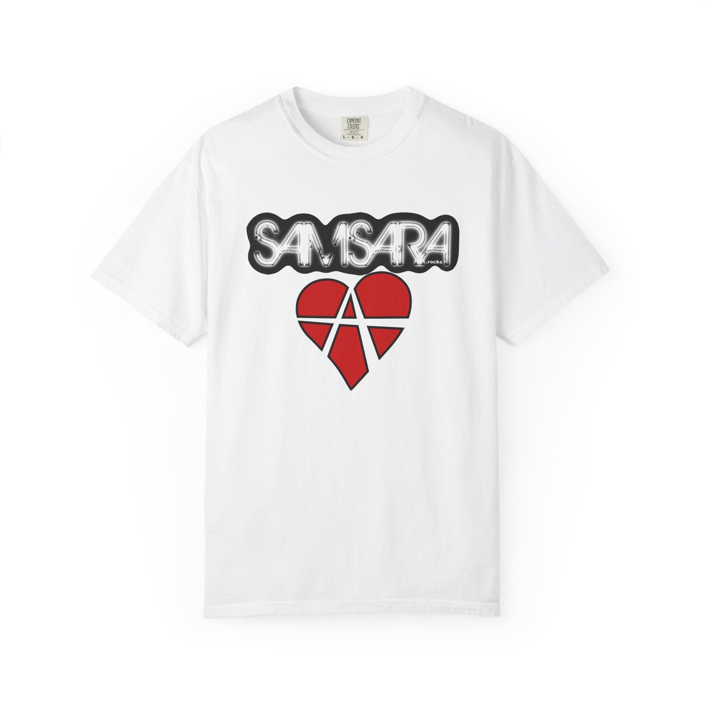 Samsara Unisex T-Shirt, Band Picture on back, Comfortable Graphic Shirt for Music Lovers, Perfect for Concerts, Gifts for Friends, Casual Wear, Street Style