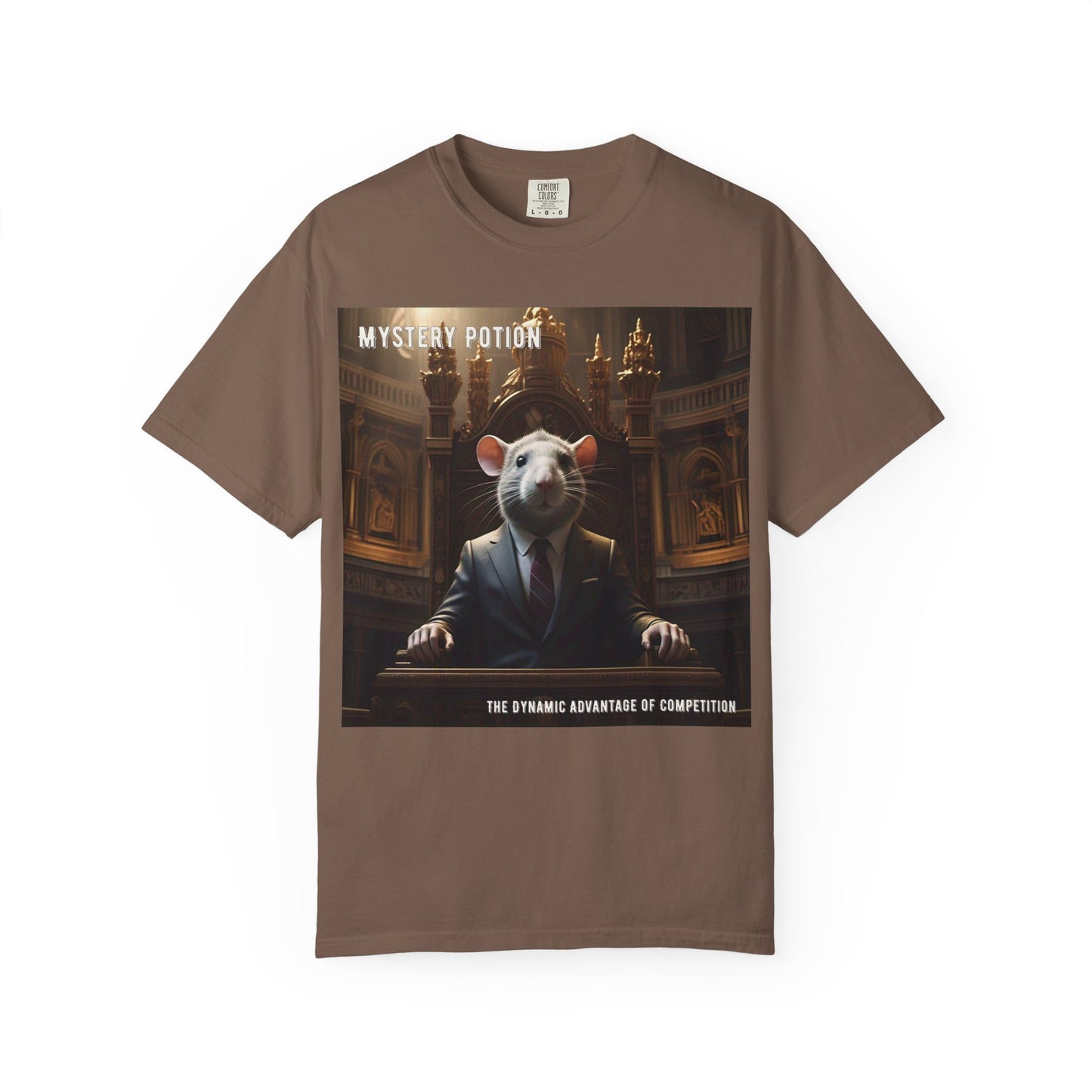 Mystery Potion Funny Unisex T-Shirt, Gift for Animal Lovers, Quirky Tee, Unique Graphic Shirt, Perfect for All Occasions