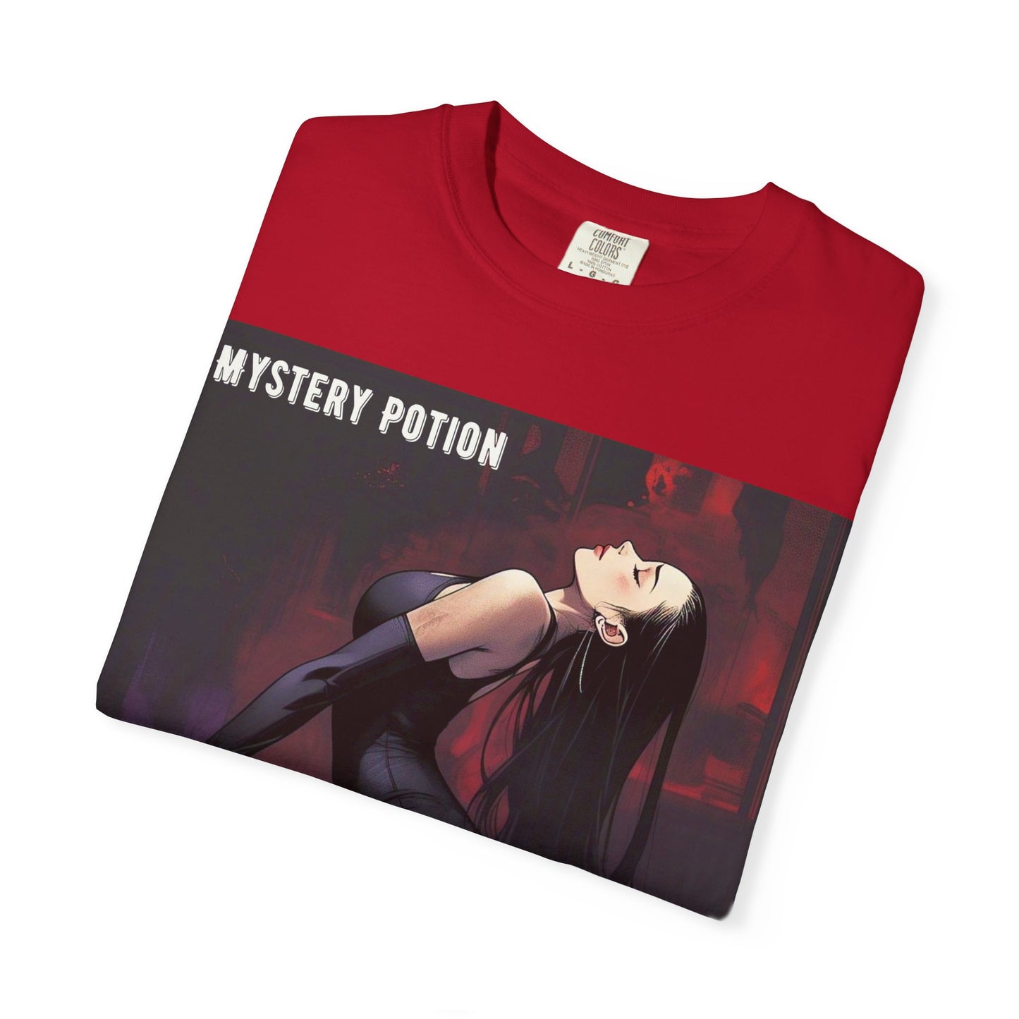 Mystical Mystery Potion Unisex T-Shirt, Yoga Graphic Tee, Unique Gift, Halloween Apparel, Vintage Style, Casual Wear