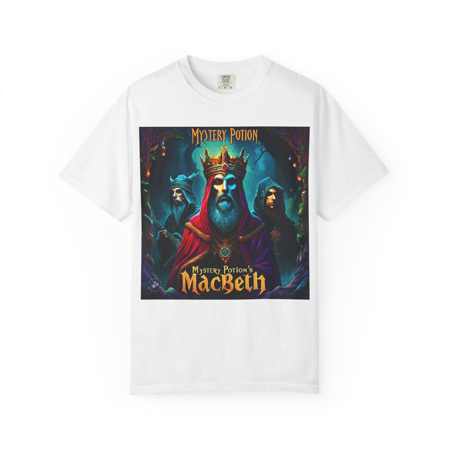 Mystery Potion Macbeth Shirt | Unisex T-Shirt for Fans, Halloween Costume, Literary Gifts, Theatre Lovers
