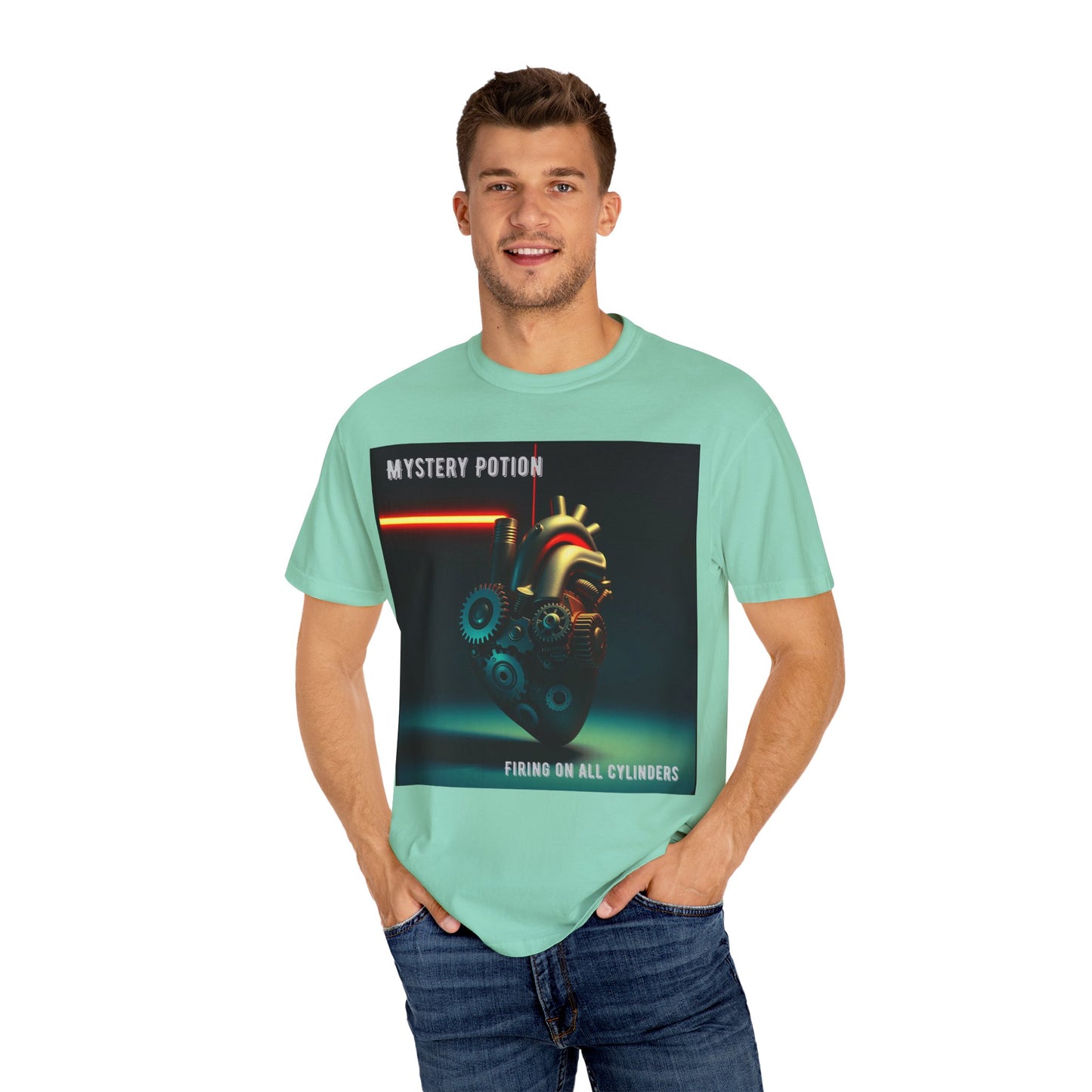 Mystery Potion Graphic T-shirt | Unisex Tee for Music Lovers, Gift for Friends, Casual Wear, Birthday Present, Unique Design