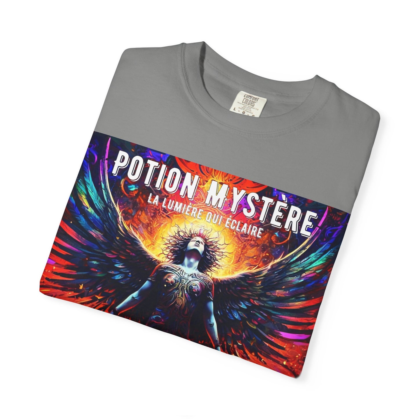 Mystical Graphic Tee - Potion Mystere Unisex T-Shirt, Boho Fashion, Festival Wear, Witchy Style, Gift for Occult Lovers