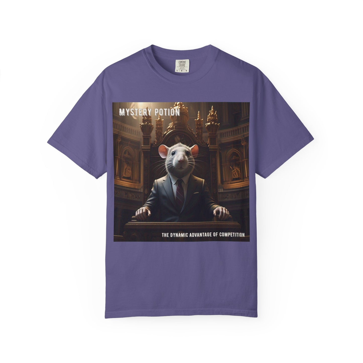 Mystery Potion Funny Unisex T-Shirt, Gift for Animal Lovers, Quirky Tee, Unique Graphic Shirt, Perfect for All Occasions