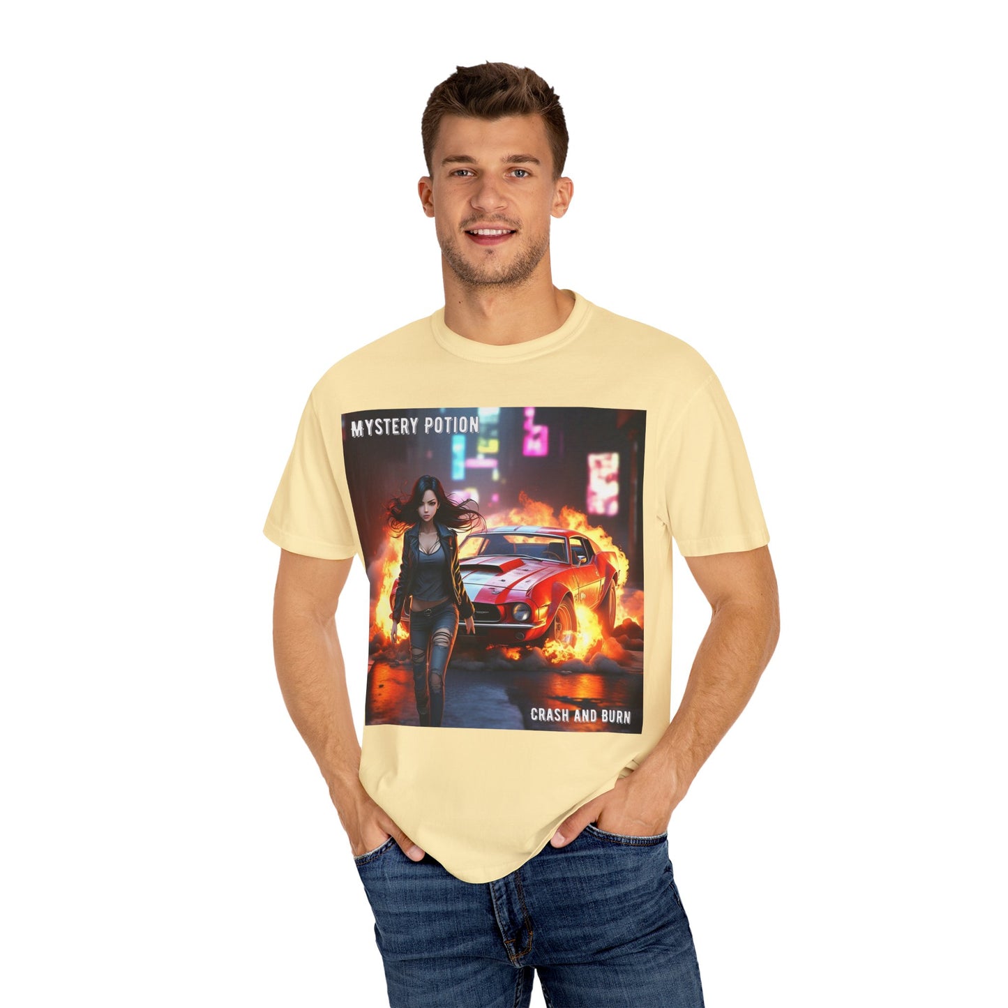 Mystery Potion Graphic Tee, Unisex Cool T-Shirt, Casual Wear, Gift for Gamers, Summer Festival Top