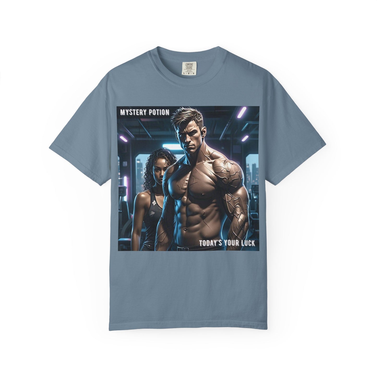 Mystery Potion Graphic T-Shirt - Unisex Casual Wear, Fitness Gift, Trendy Tee, Gamer Apparel, Everyday Style