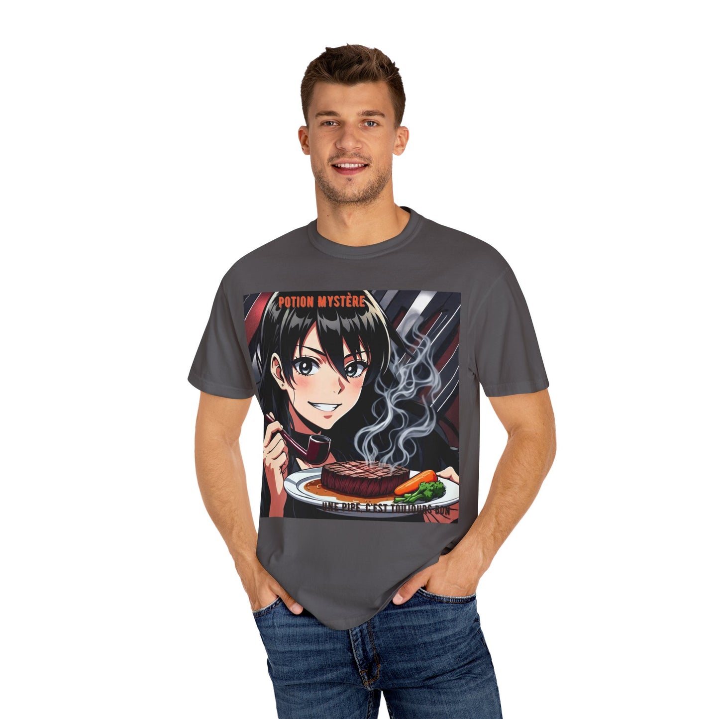Mystical Culinary Unisex T-shirt - Ideal for Anime Fans, Food Lovers, Casual Wear, Gift for Foodies, Unique Graphic Tee