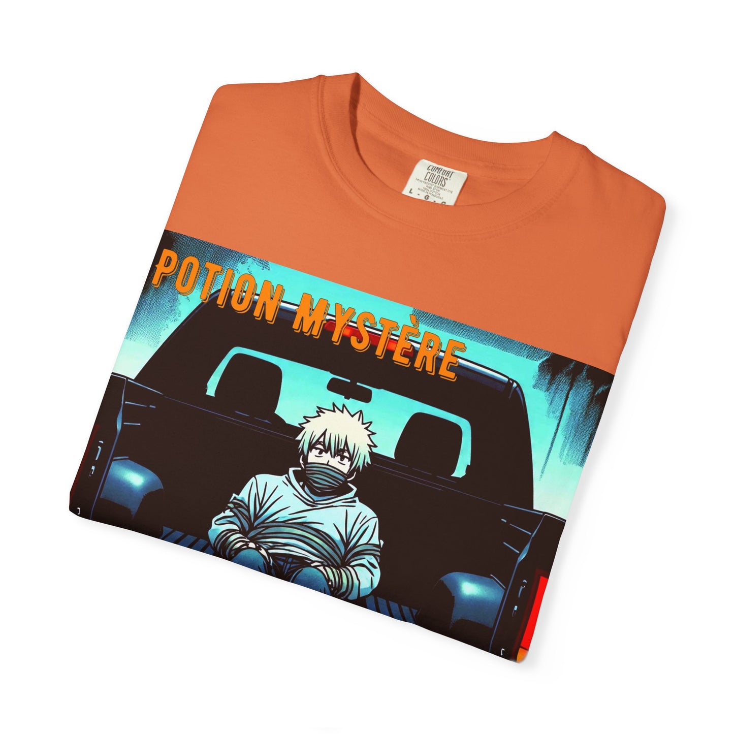 'Politesse Exige' par Potion Mystère, Retro Graphic T-Shirt for Anime Lovers, Casual Wear, Unique Gift, Streetwear, Unisex Tee, Hands and Fee Tied