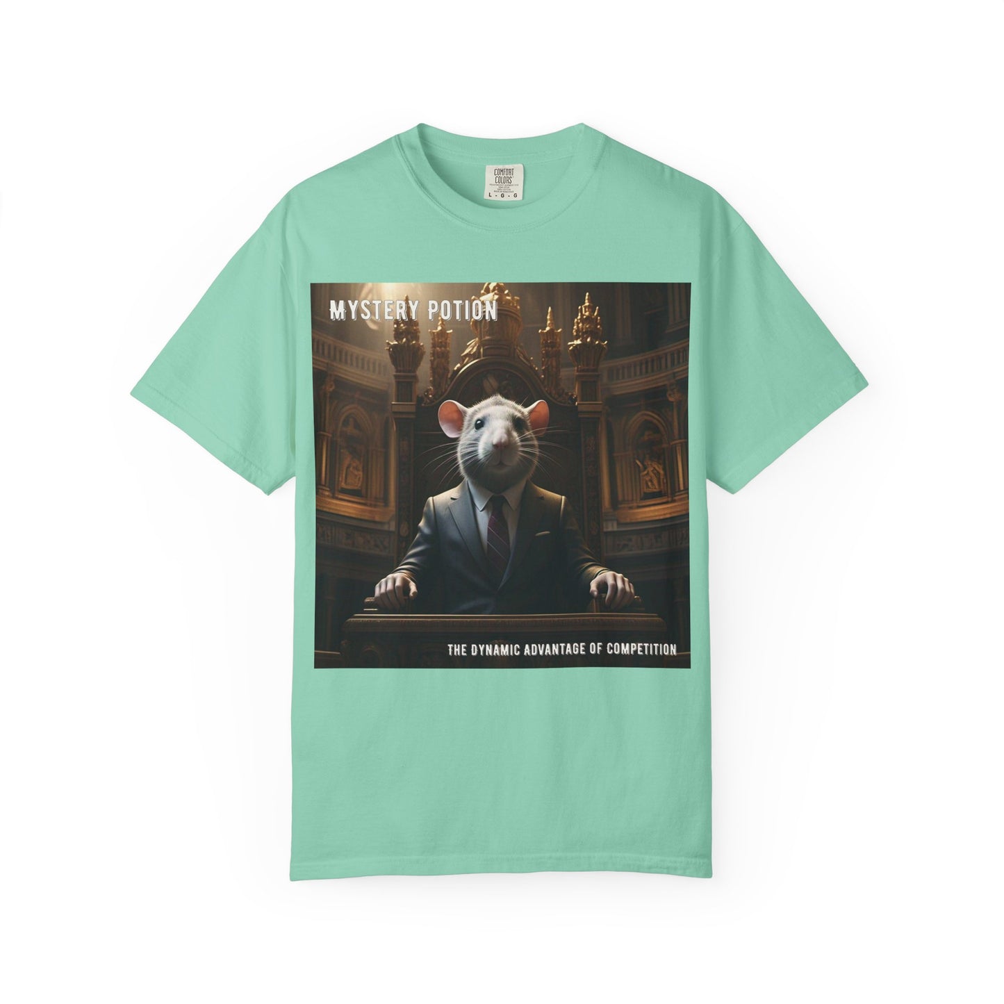 Mystery Potion Funny Unisex T-Shirt, Gift for Animal Lovers, Quirky Tee, Unique Graphic Shirt, Perfect for All Occasions