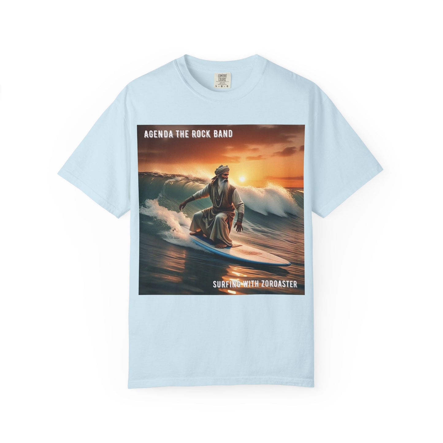 Surfing Rock Band T-Shirt, Unisex Vintage Tee, Casual Summer Wear, Perfect for Music Lovers, Beach Days, Concerts