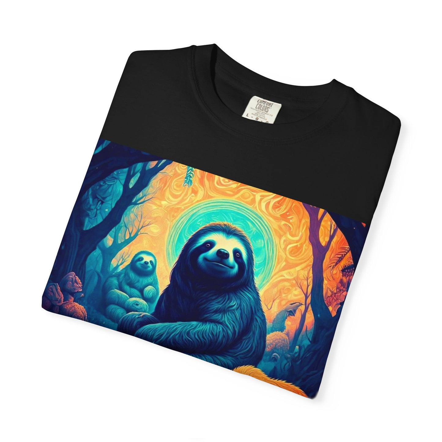 Vibrant Wildlife T-Shirt - Unisex Garment-Dyed Tee, Nature Lover Gift, Animal Art Shirt, Eco-Friendly Fashion, Summer Essentials