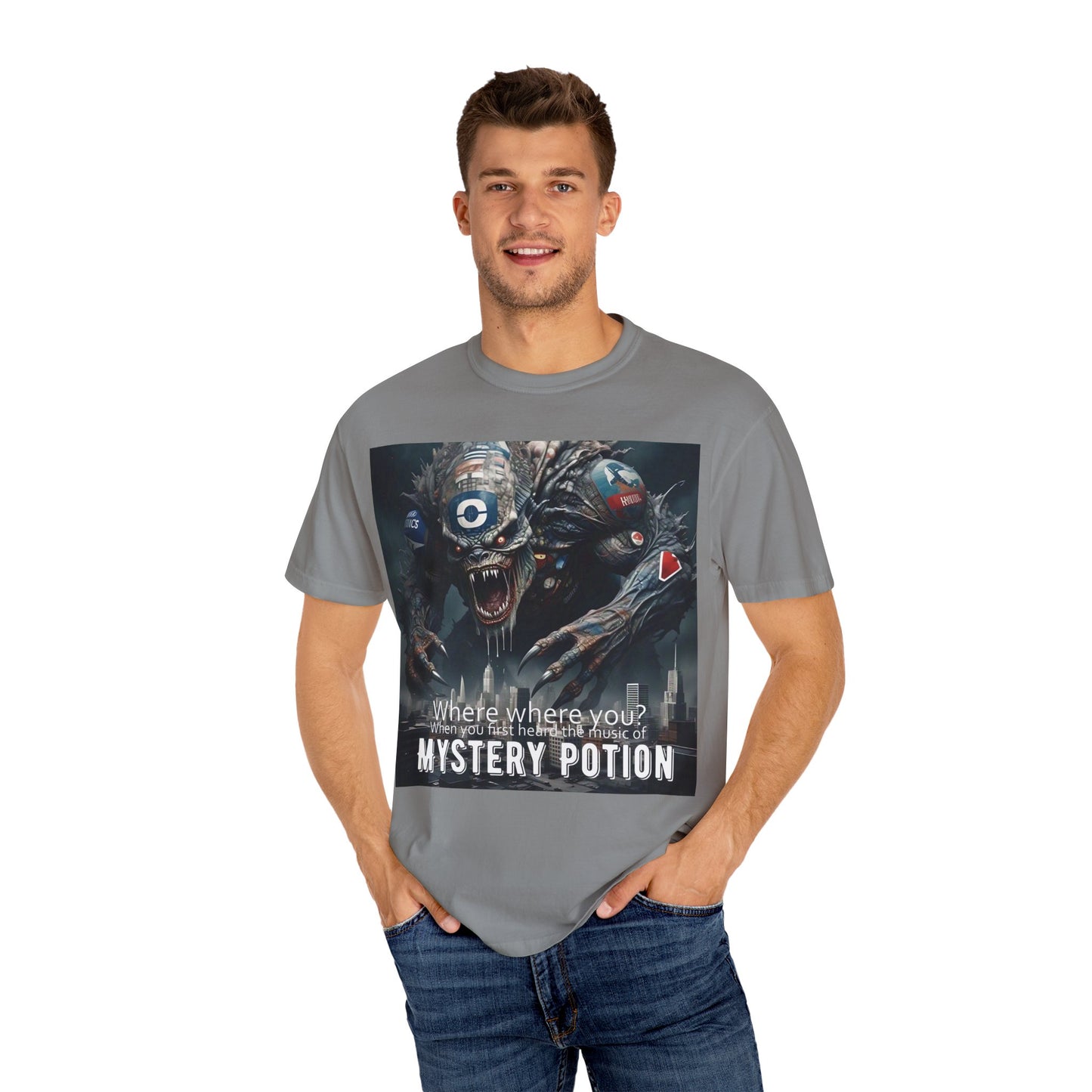 'Where were You When You First Heard Mystery Potion?' Unisex T-shirt - Spooky Graphic Tee for Halloween, Unisex Gift, Casual Wear, Festival Apparel