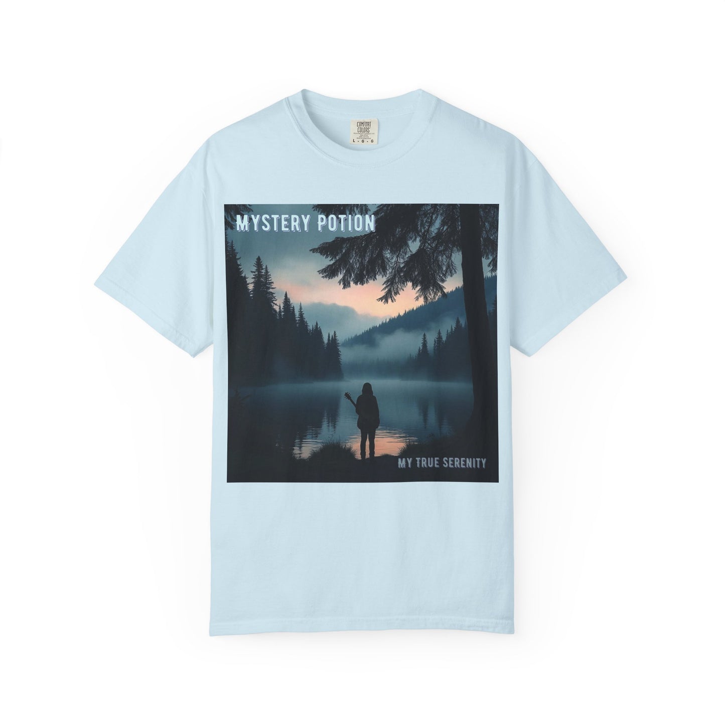 'My True Serenity' by Mystery Potion Unisex T-Shirt | Nature Lover Gift, Outdoor Adventure Tee, Casual Everyday Wear, Unique Graphic Shirt, Cozy and Stylish