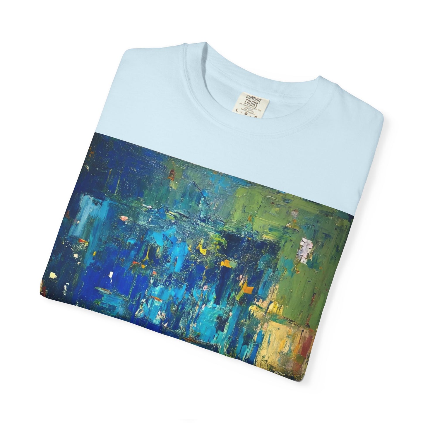 Artistic Unisex T-Shirt, Colorful Abstract Tee, Casual Wear, Gift for Art Lovers, Summer Essential, Unique Graphic Shirt