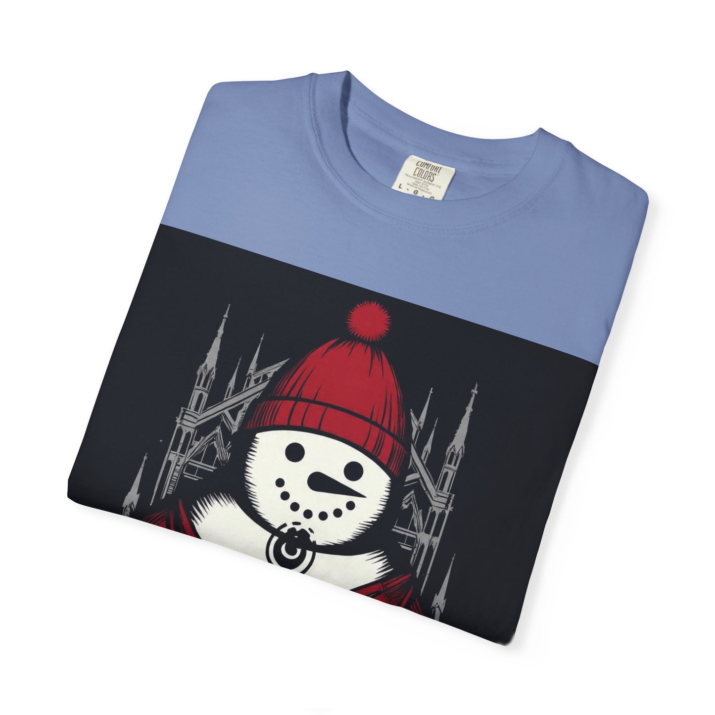 Carnaval de Québec Post-Goth T-shirt, Unisex Graphic Tee, Winter Festival Apparel, Holiday Gifts, Comfortable Everyday Wear