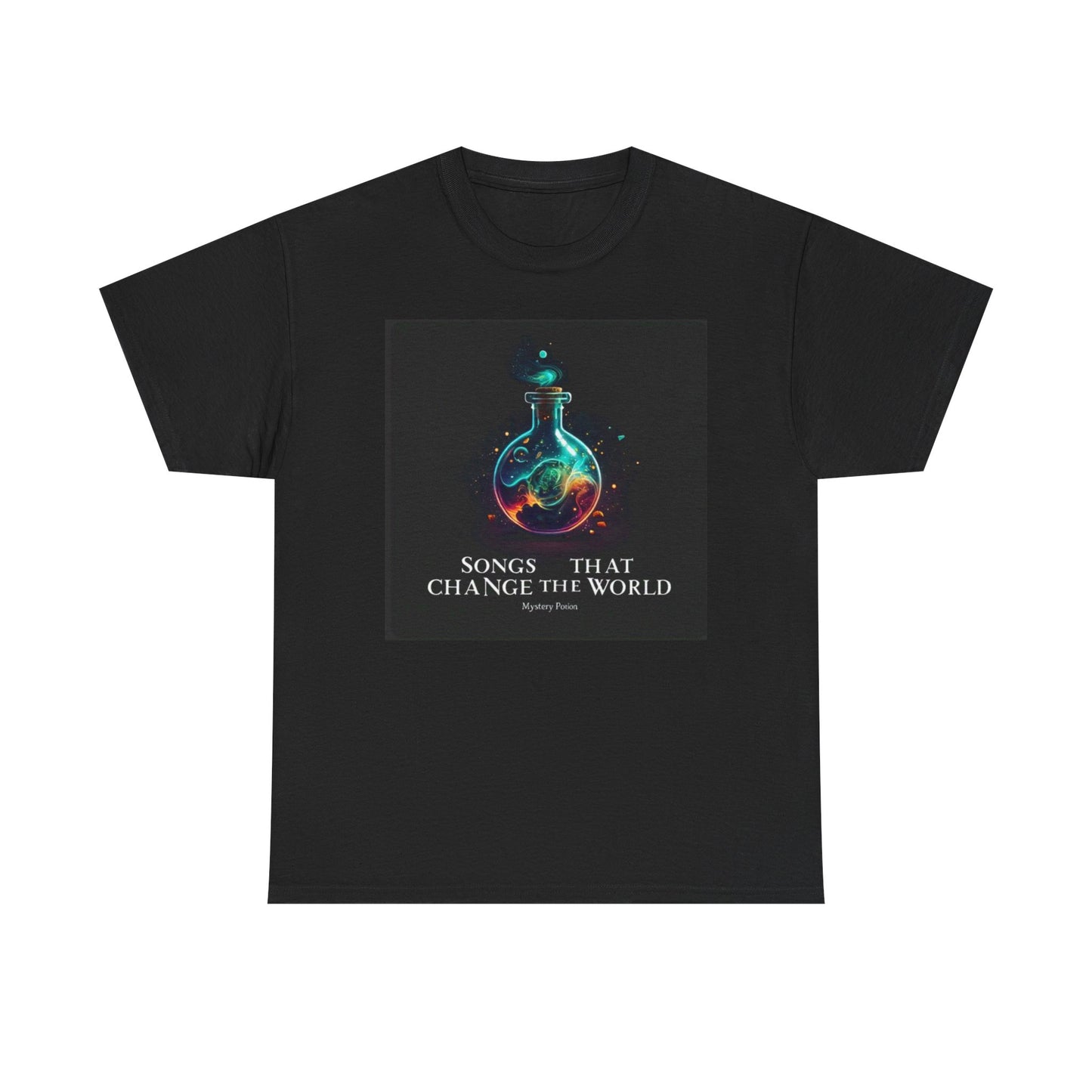 'Songs That Change The World' by Mystery Potion Viral Statement Tee