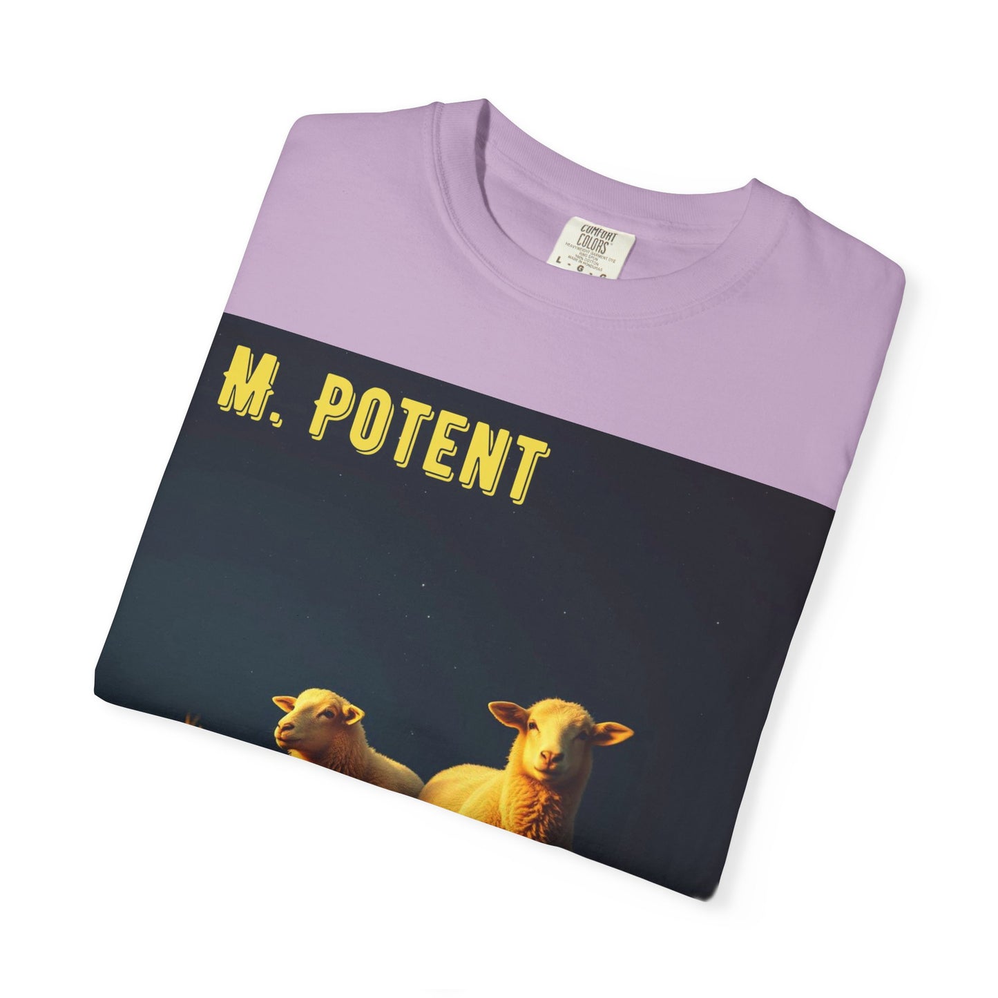 Debate Between Sheep and Grain by M. Potent, Sheep Graphic T-Shirt, Unisex Fashion Top, Farm Life Tee, Gift for Animal Lovers, Casual Everyday Wear
