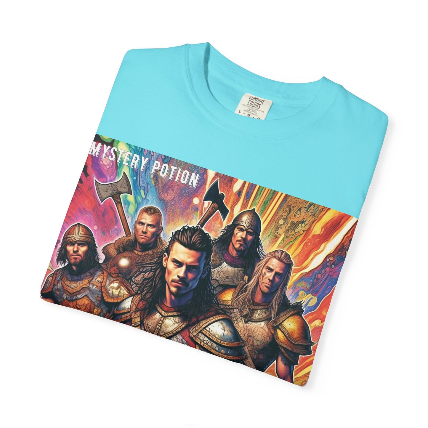 Viking-Themed Unisex T-Shirt, Adventure T-Shirt, Gaming Shirt, Mythology Tee, Fantasy Gift, Mystery Potion Shirt