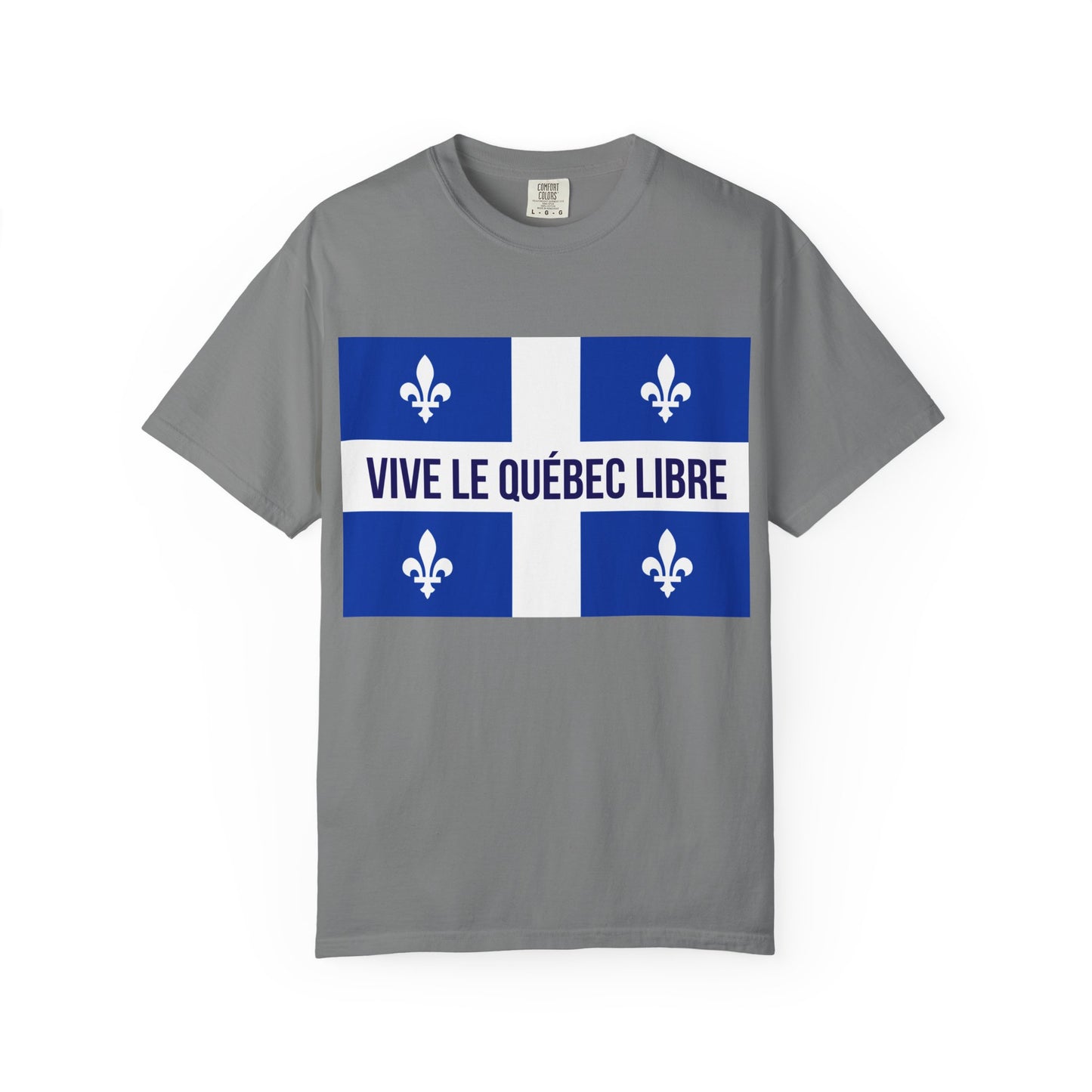 Vive le Québec Libre T-Shirt, Unisex Garment-Dyed Tee for Patriotic Celebrations, Canadian Pride Shirt, Quebec Independence Day [...]