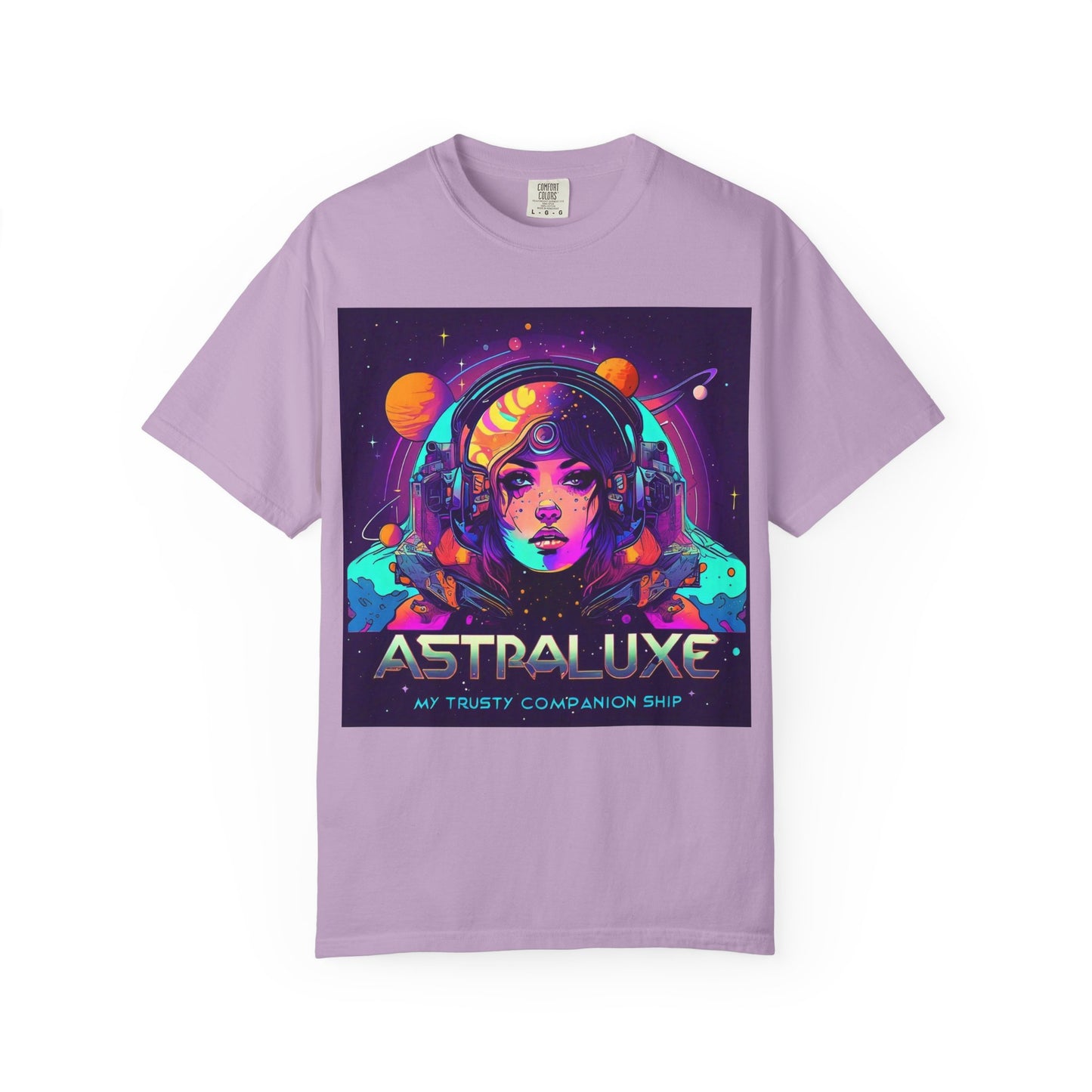 Astraluxe Unisex T-Shirt, Space Theme Tee, Gifts for Sci-Fi Lovers, Cosplay Costume, Festival Wear, Vintage Graphic Top