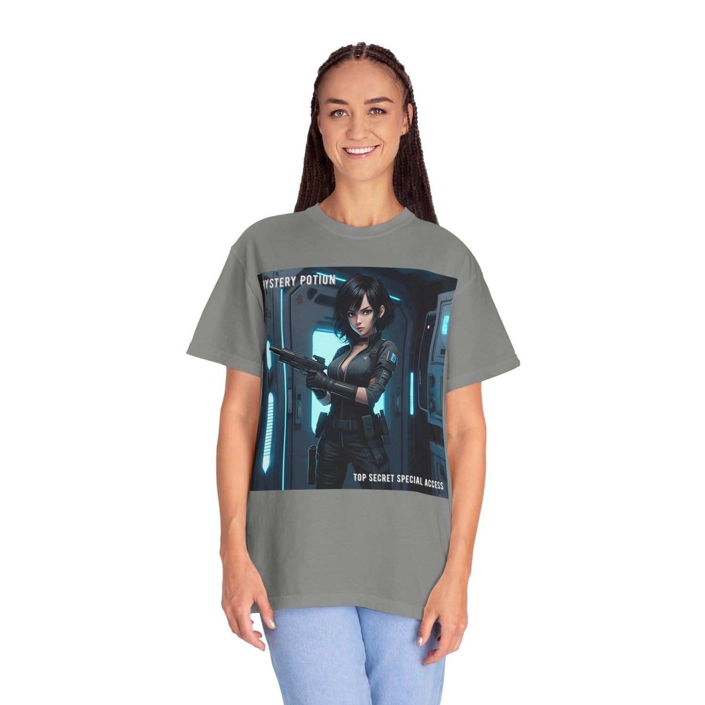 Mystery Potion Graphic Tee, Gamer T-Shirt, Unisex Clothing, Casual Wear, Birthday Gift, Top Secret Access Shirt