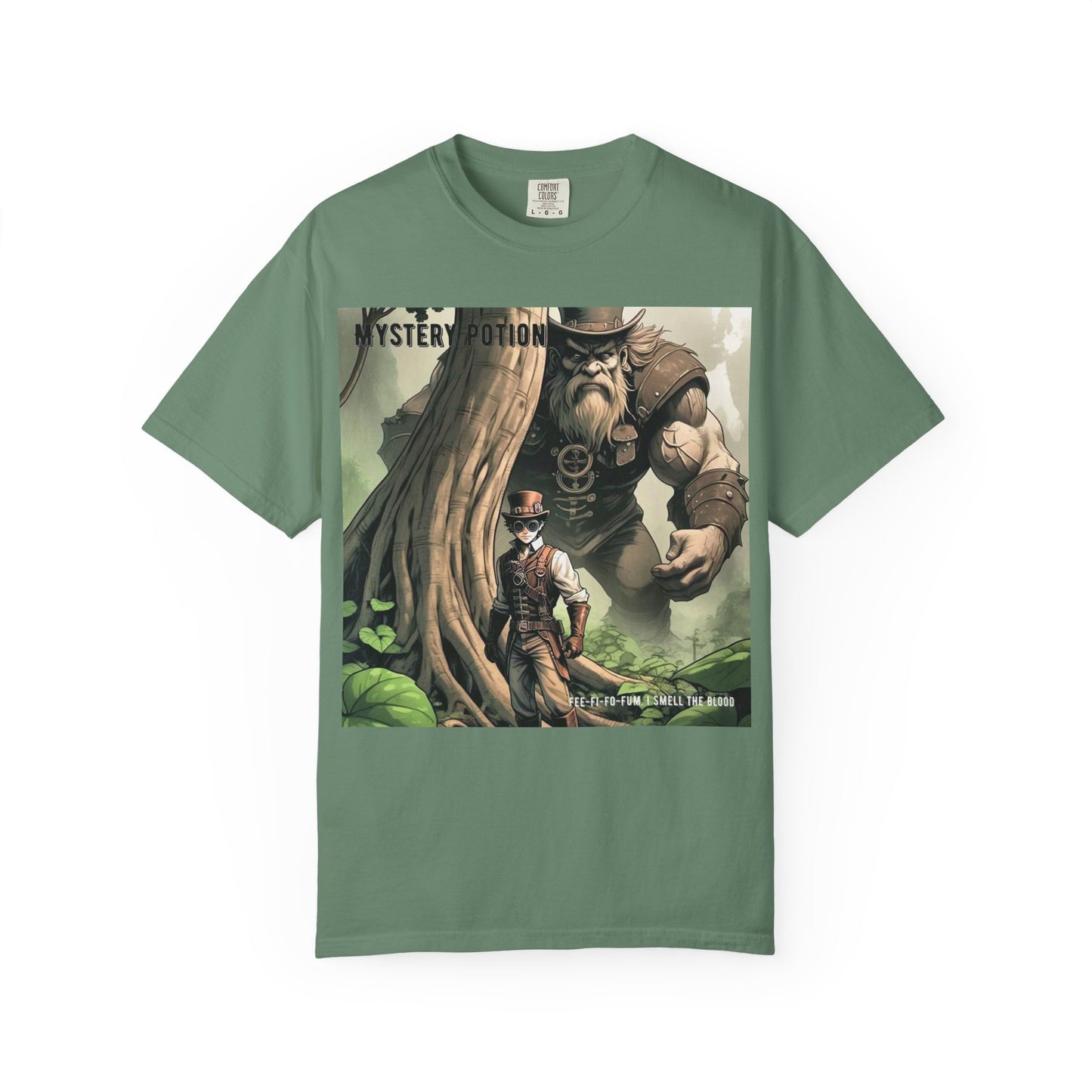 Mystery Potion Adventure T-Shirt, Fantasy Shirt, Unisex Graphic Tee, Gamer Gift, Nature Lover Gift, Cool T-Shirt for Events