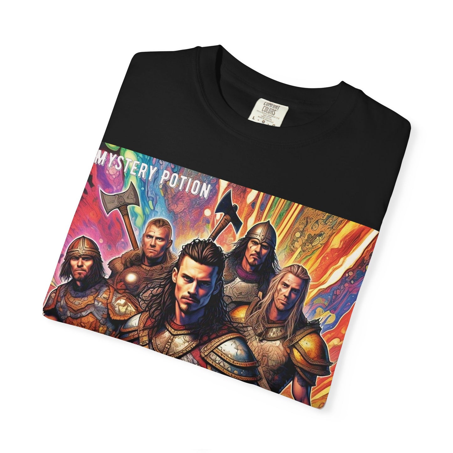 Viking-Themed Unisex T-Shirt, Adventure T-Shirt, Gaming Shirt, Mythology Tee, Fantasy Gift, Mystery Potion Shirt