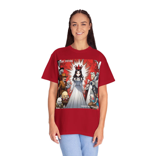 Mystery Potion's Alice In Wonderland Graphic Unisex T-shirt | Cool Casual Wear, Gift for Fans, Art Lovers, Anime Style Merch, Unique Everyday Tee