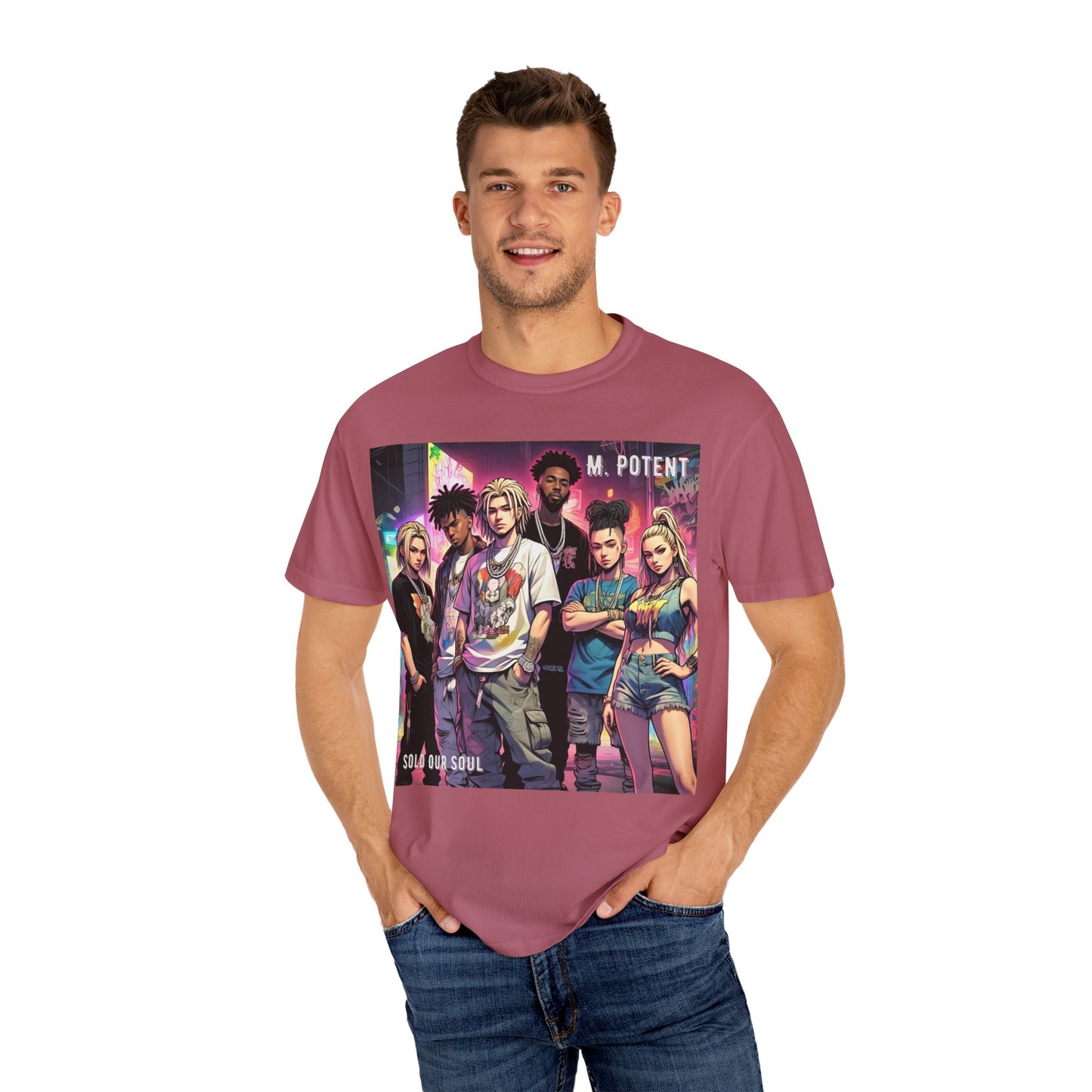 'Sold Our Soul' by M. Potent, Hip Hop Graphic Tee, Streetwear T-Shirt, Unisex Casual Tee, Music-Inspired Shirt, Gifts for Music Lovers, Trendy Fashion Top