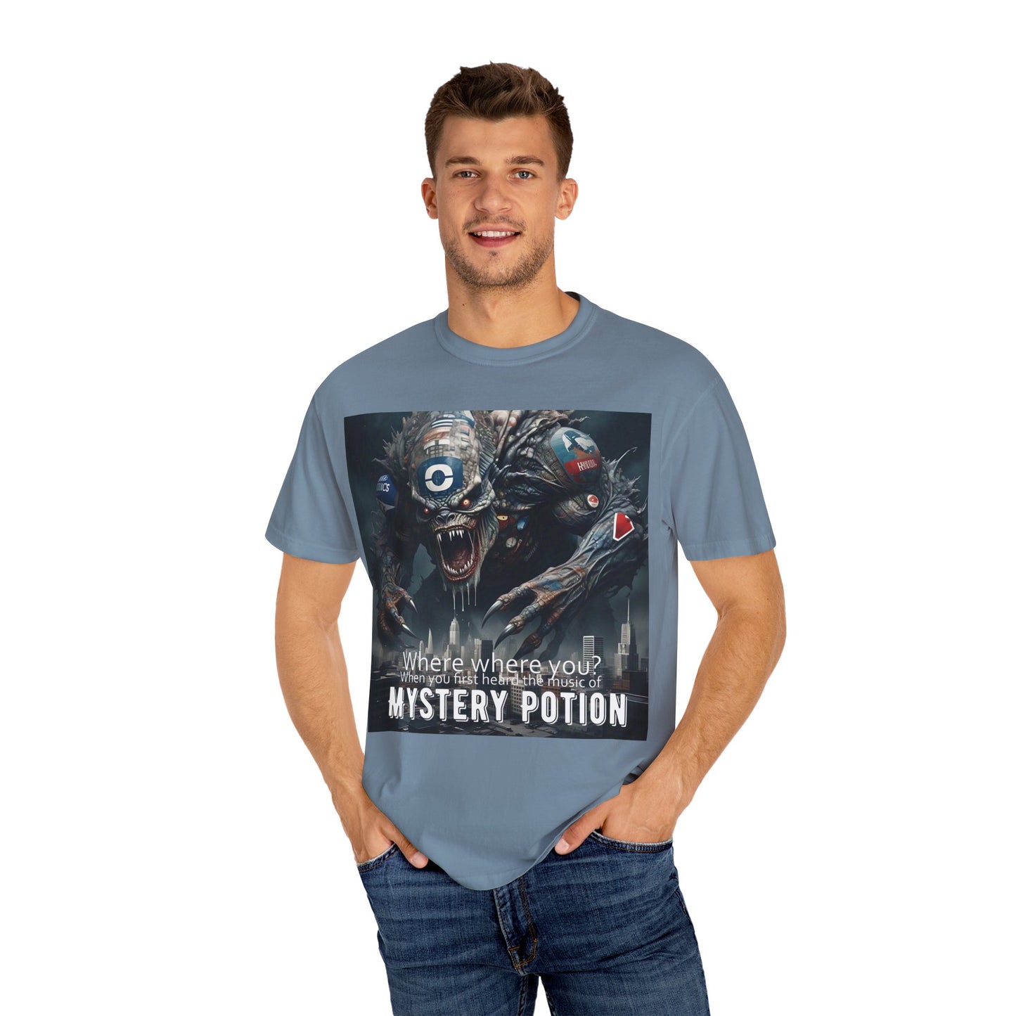 'Where were You When You First Heard Mystery Potion?' Unisex T-shirt - Spooky Graphic Tee for Halloween, Unisex Gift, Casual Wear, Festival Apparel