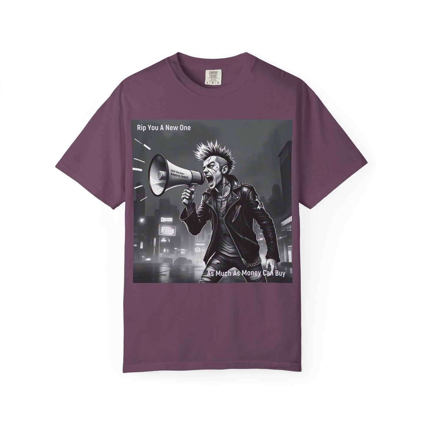 'As Much As Money Can Buy' by Rip You A New One, Edgy Graphic T-shirt featuring 'Rip You a New One' for Rebels, Rock Lovers, Unique Gifts, Band Merchandise, Casual Wear