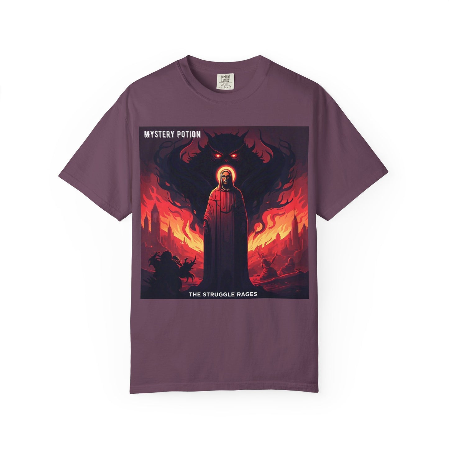 Mystical Struggle Graphic Tee - Perfect for Fans of Fantasy, Unique Gift, Casual Wear, Unisex T-shirt, Graphic Art Clothing