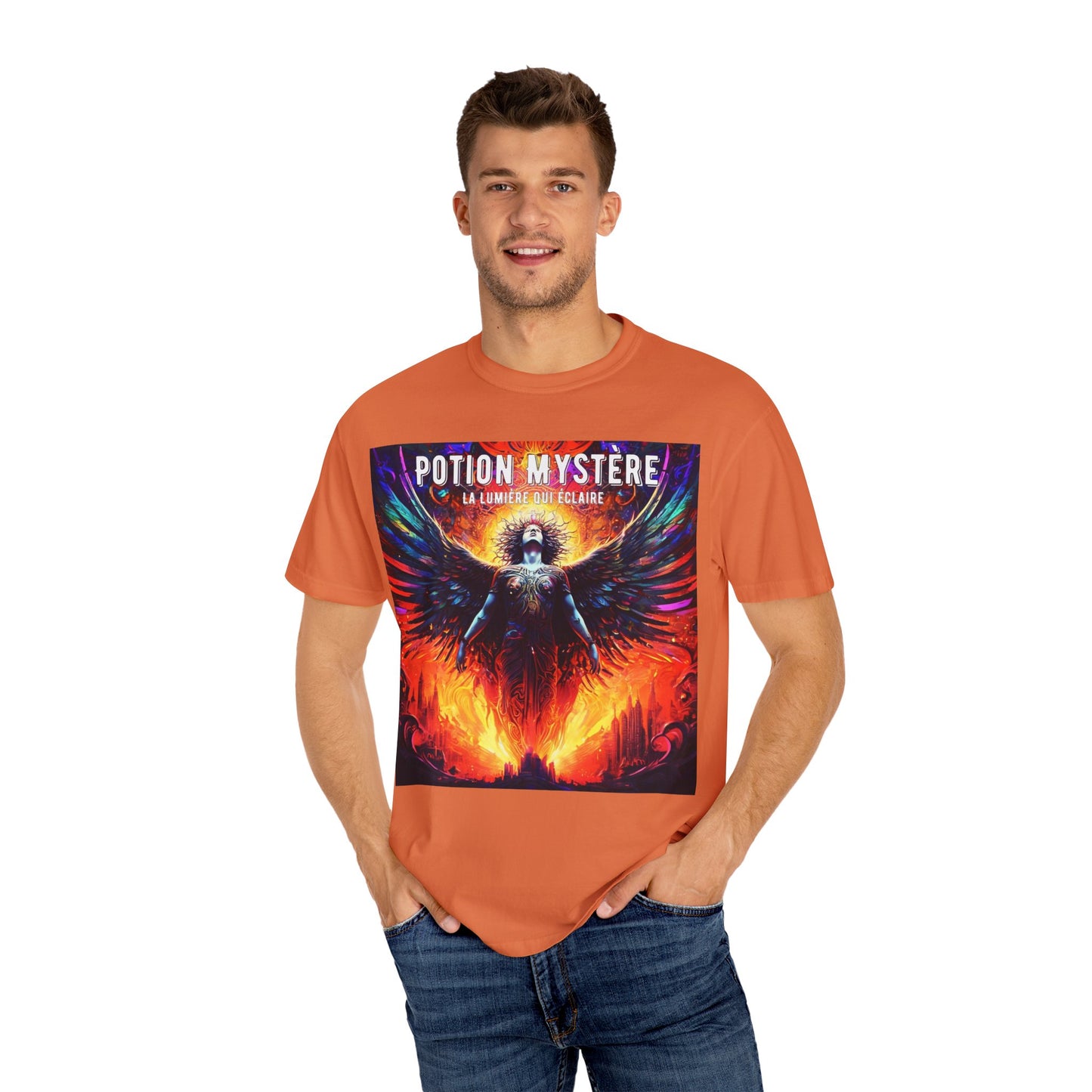Mystical Graphic Tee - Potion Mystere Unisex T-Shirt, Boho Fashion, Festival Wear, Witchy Style, Gift for Occult Lovers