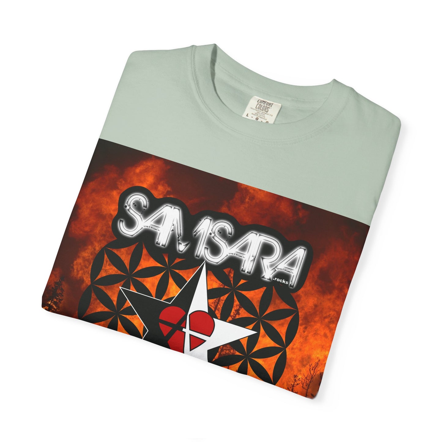 'Permanent Damage' by Samsara, Bold Graphic T-Shirt, Music Festival Gear, Unisex Casual Tee, Unique Gift for Friends, Statement Apparel, Concert Outfit