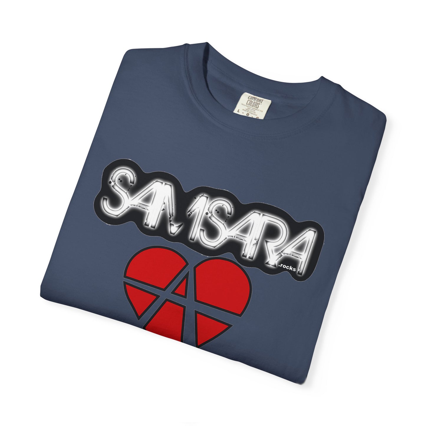Samsara Unisex T-Shirt, Band Picture on back, Comfortable Graphic Shirt for Music Lovers, Perfect for Concerts, Gifts for Friends, Casual Wear, Street Style