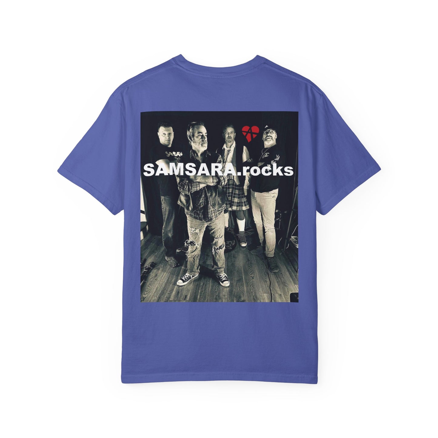 Samsara Rocks Unisex Music Graphic T-Shirt, Cool Band Tee, Vintage Concert Style, Perfect Gift for Music Lovers, Rock Festival Wear