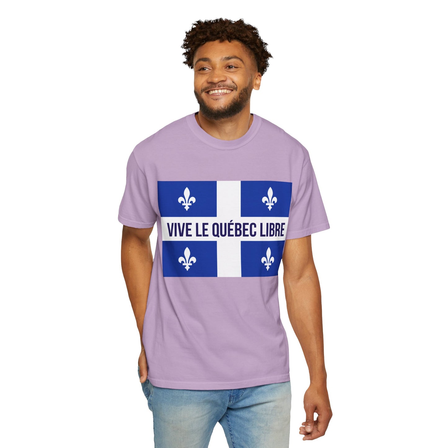 Vive le Québec Libre T-Shirt, Unisex Garment-Dyed Tee for Patriotic Celebrations, Canadian Pride Shirt, Quebec Independence Day [...]