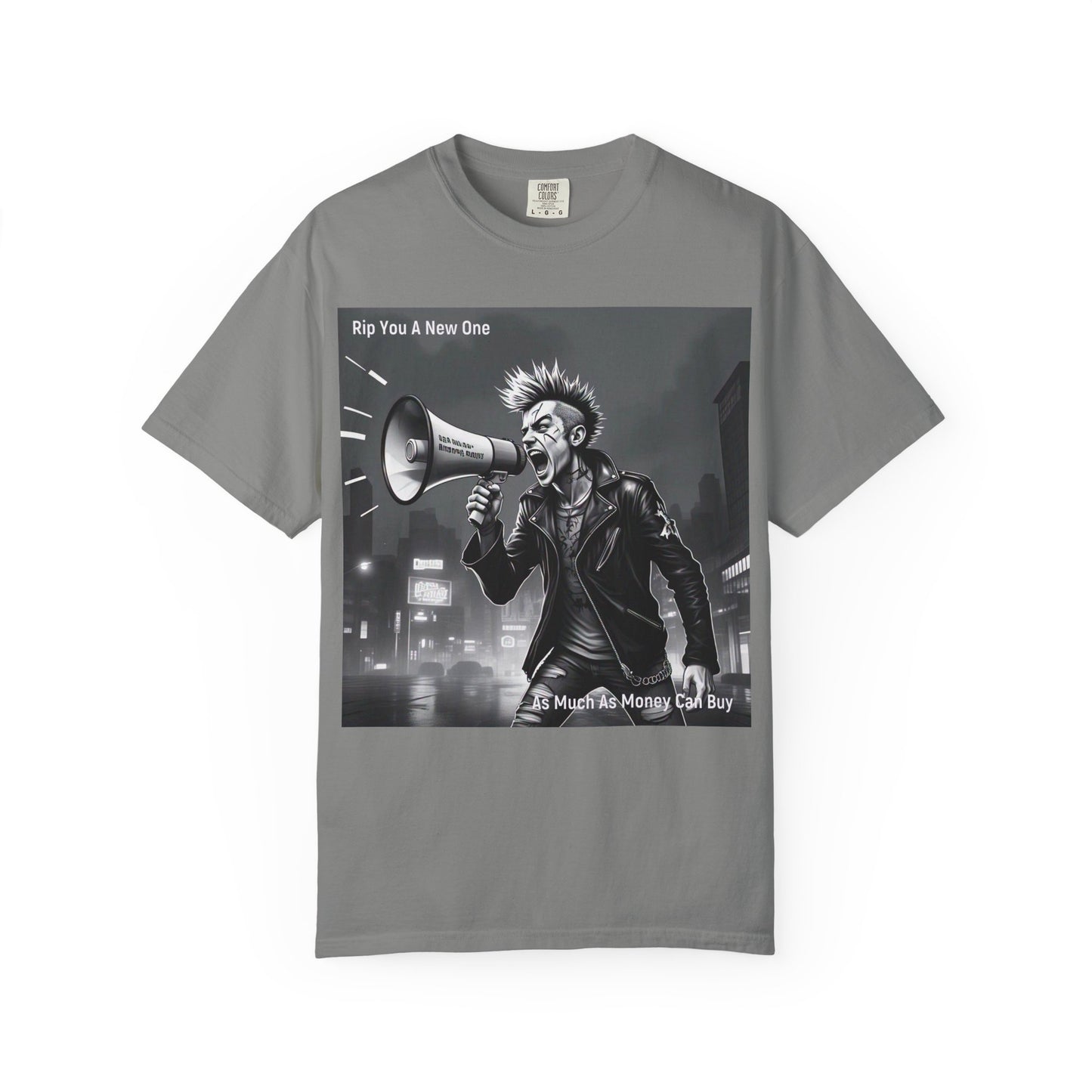 'As Much As Money Can Buy' by Rip You A New One, Edgy Graphic T-shirt featuring 'Rip You a New One' for Rebels, Rock Lovers, Unique Gifts, Band Merchandise, Casual Wear