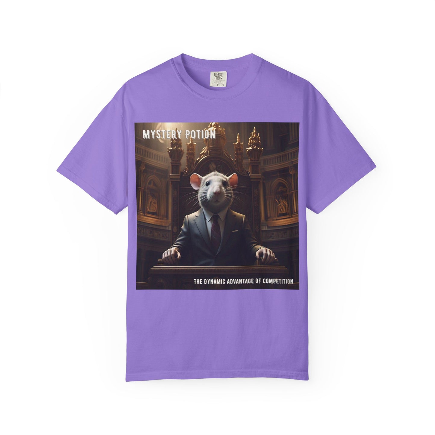 Mystery Potion Funny Unisex T-Shirt, Gift for Animal Lovers, Quirky Tee, Unique Graphic Shirt, Perfect for All Occasions