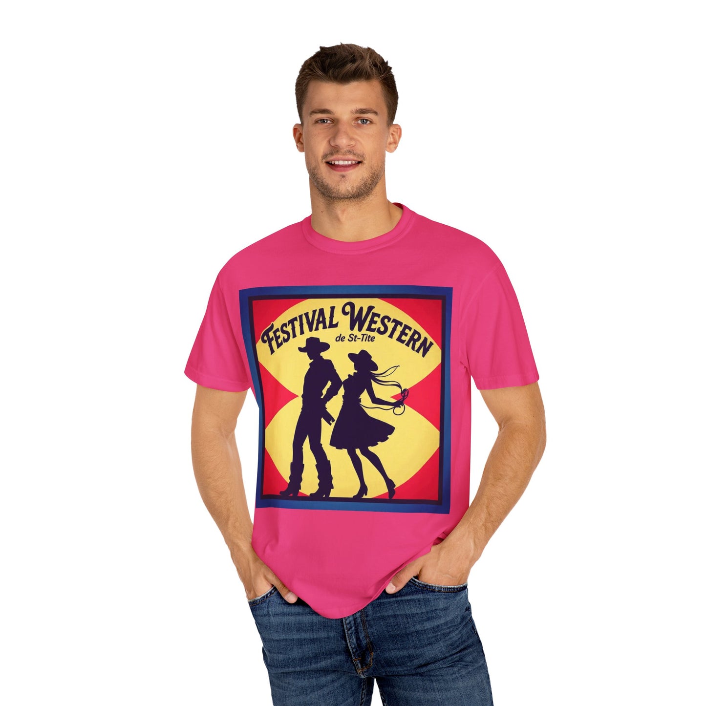 St-Tite Western Festival T-Shirt, Unisex Graphic Tee, Country Music Shirt, Bohemian Style Outfit, Gift for Dance Festival Lovers