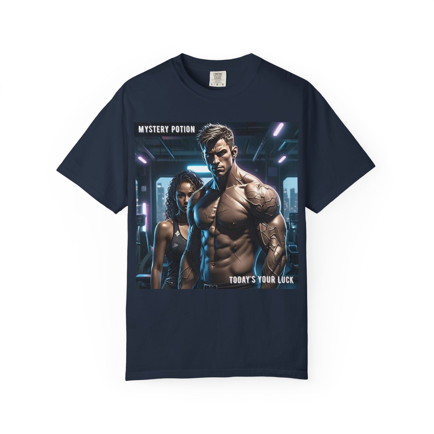 Mystery Potion Graphic T-Shirt - Unisex Casual Wear, Fitness Gift, Trendy Tee, Gamer Apparel, Everyday Style