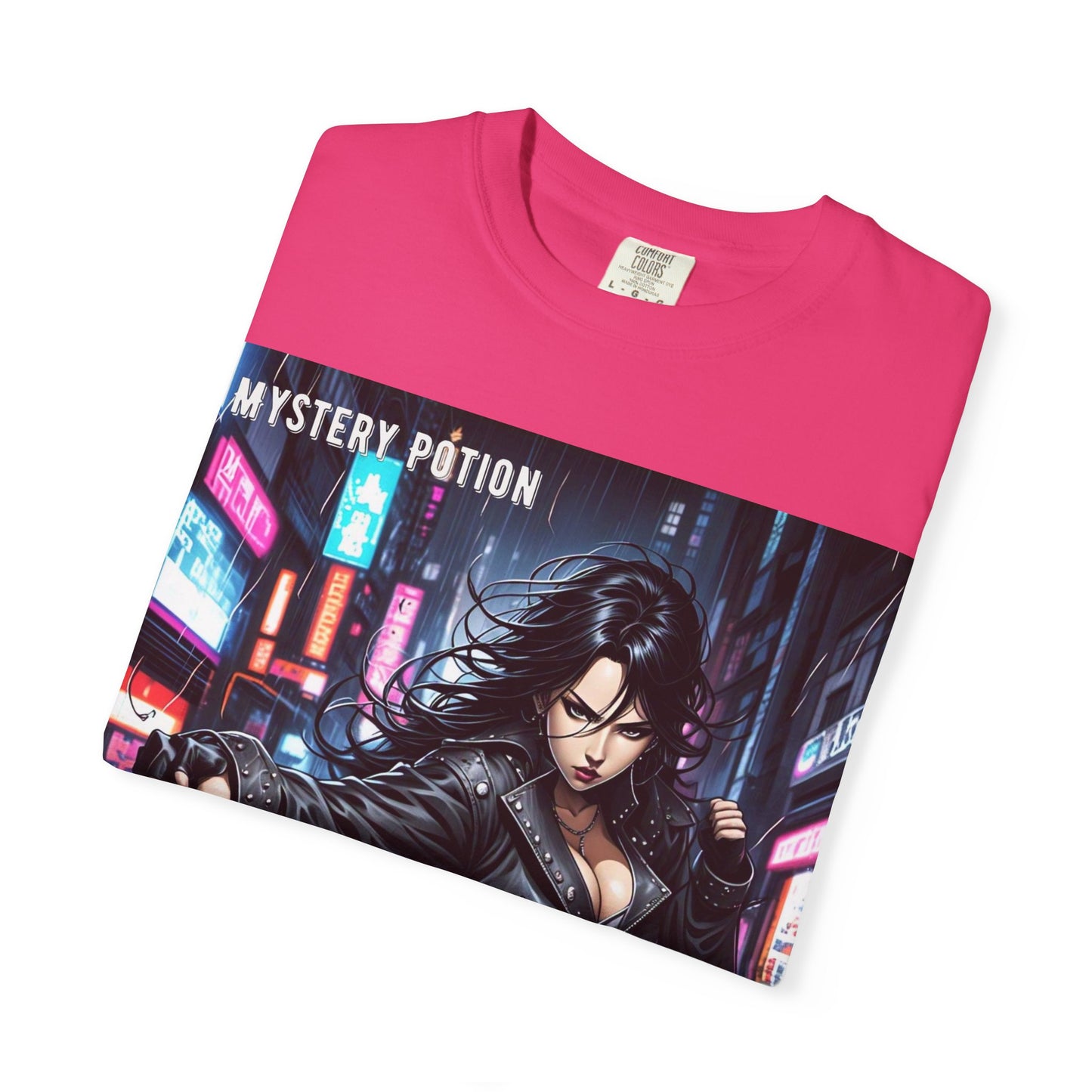 Mystery Potion Art Of Living Graphic T-Shirt, Cool Unisex Tee, Urban Style Apparel, Casual Streetwear, Gift for Gamers, Graphic Tee for Events