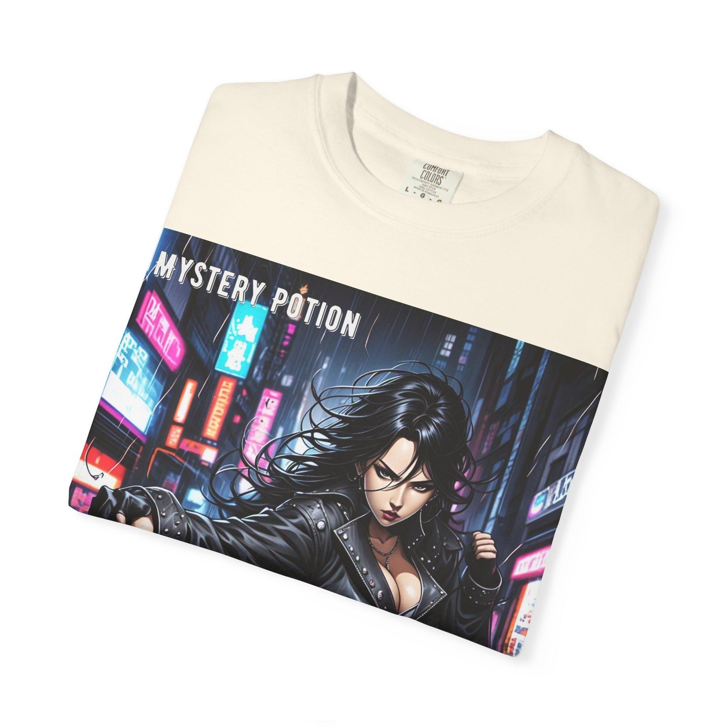 Mystery Potion Art Of Living Graphic T-Shirt, Cool Unisex Tee, Urban Style Apparel, Casual Streetwear, Gift for Gamers, Graphic Tee for Events