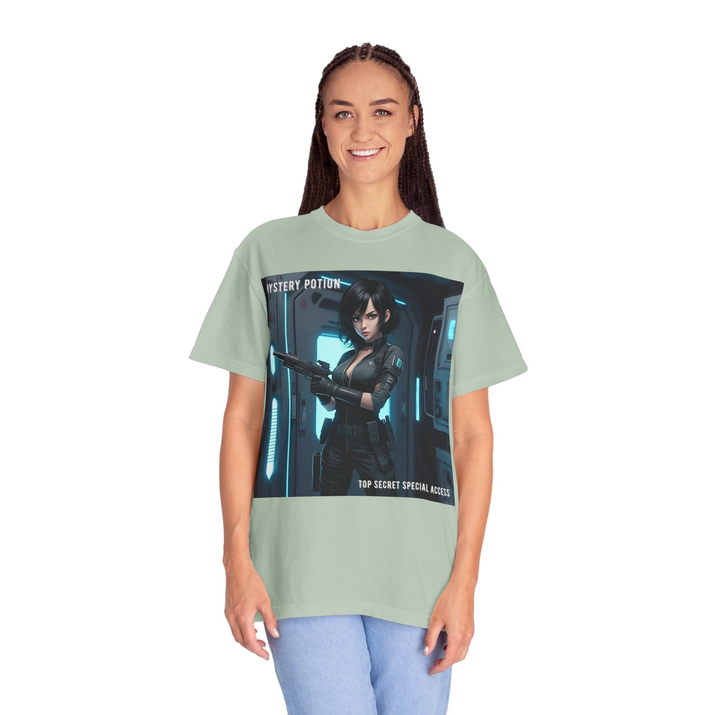 Mystery Potion Graphic Tee, Gamer T-Shirt, Unisex Clothing, Casual Wear, Birthday Gift, Top Secret Access Shirt